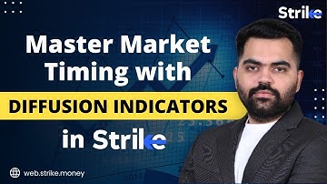 How to spot clear divergences around market tops and bottoms using Diffusion Indicators in STRIKE