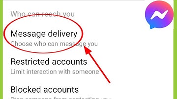 Fb Messenger | Messege delivery Settings
