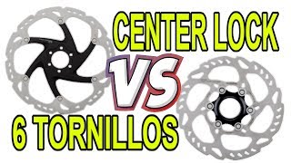 CenterLock o 6 tornillos, discos de freno en Globeros BTT - YouTube