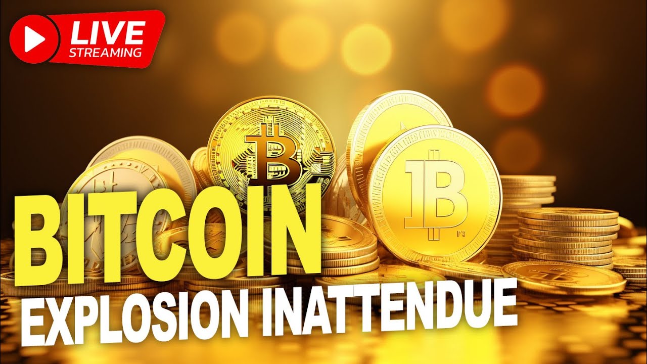 Bitcoin (BTC) - Explosion inattendue ce lundi ! Explication ! LIVE 