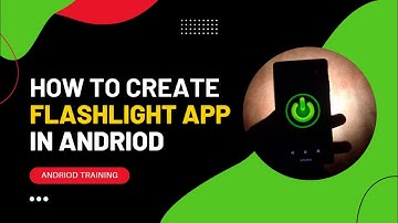 How to Create Flashlight App in Android | Android Studio | Java