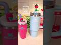 PLAYING DRESS UP WITH STANLEY FLIP STRAW TUMBLERS SILICONE STRAW COVERS #stanley #stanleycup