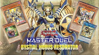 NEW BYSTIAL HORUS RESONATOR DECK: SYNCHRO, LINK & XYZ SUMMON | YUGIOH! MASTER DUEL