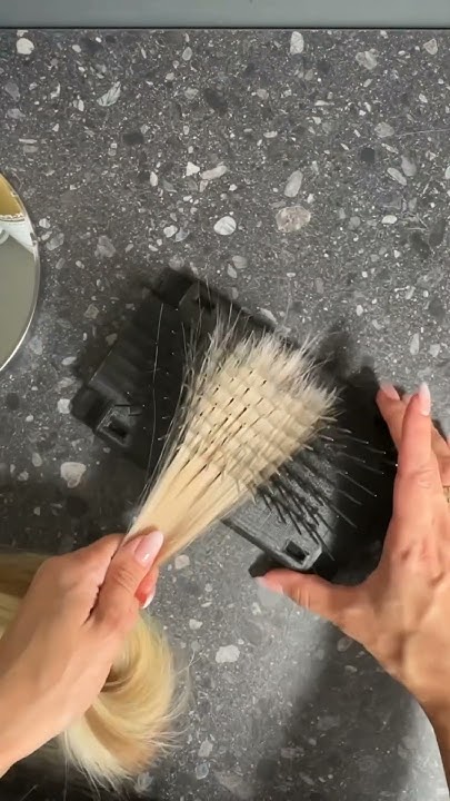 Tool for mixing Hair | Процесc Перемешивания Волос Через Жесткую Карду ...