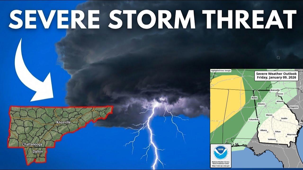 Weather Alert: Storms Likely, Here's What to Expect for E Tennessee & N Georgia