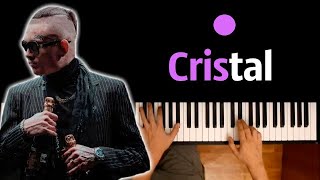 MORGENSHTERN - Cristal & МОЁТ ● караоке | PIANO_KARAOKE ● ᴴᴰ + НОТЫ & MIDI