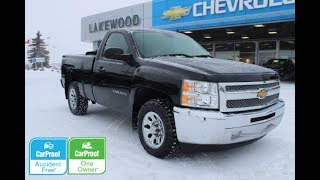 U46163 2012 Chevrolet Silverado 1500 Reg Cab