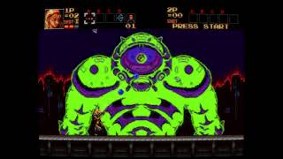 Contra: Hard Corps (1 Player, Sheena, Mother Alien Ending)