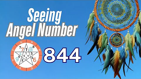 Discover the Meaning Behind Angel Number 844 ✨✨ | Spiritual Guidance & Messages 🕊️
