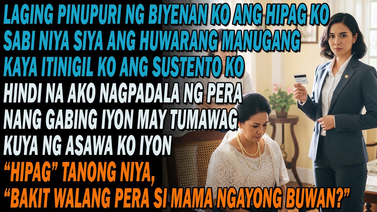 😳Paborito Ng Biyenan Ko Ang Panganay Na Hipag😒nang Itigil Ko Ang Pera , Bigla Siyang Tumawag📞 At…