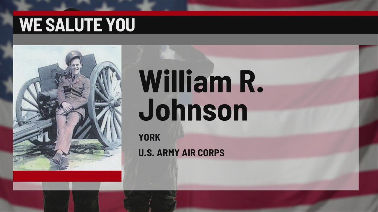We Salute You: William R. Johnson - YouTube