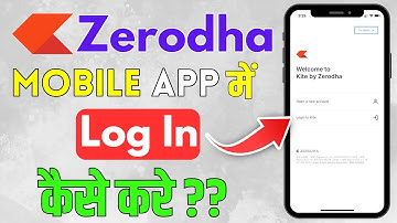 How to login to Zerodha Kite Mobile | How to login to Zerodha for the first time | Kite Zerodha l...