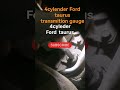 transmition. oil guage if Ford 4cylender taurus beside the axle left front