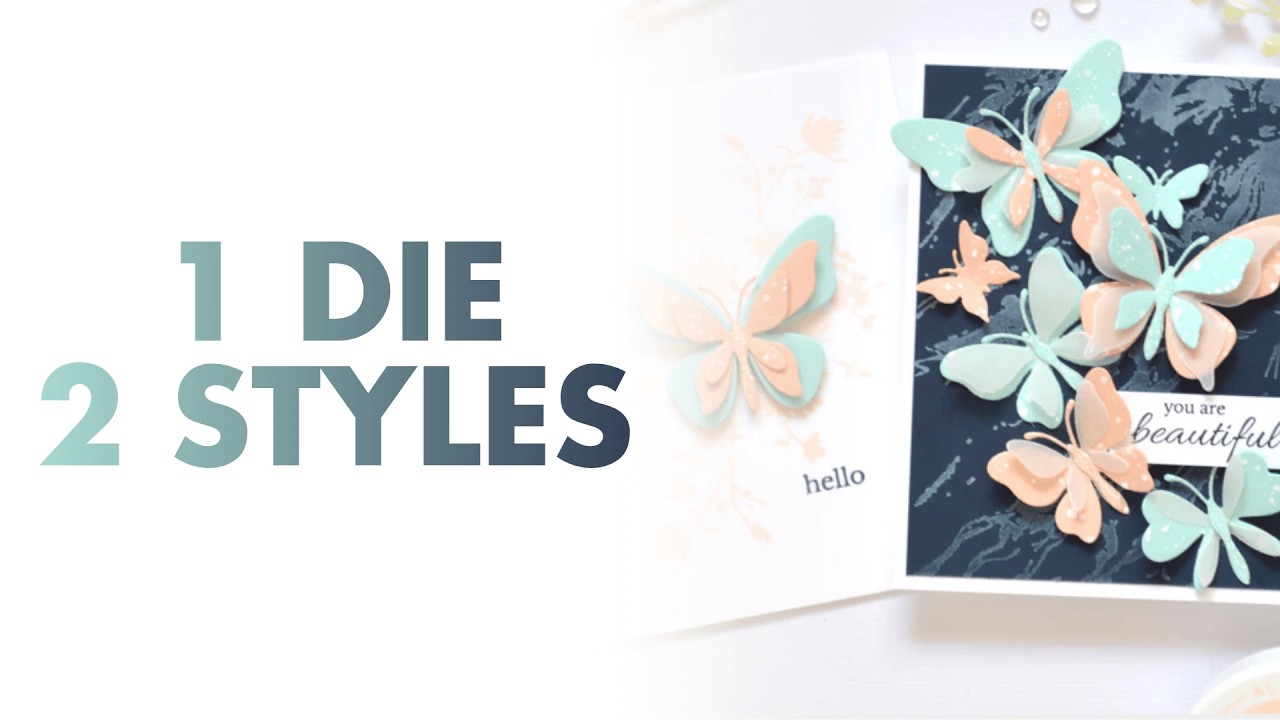 Creative Cuts: Zero-Waste Fluttering Fantasies Layering Die Set