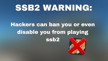 SSB2 WARNING: Hackers can ban you or disable you from playing ssb2. | Simple sandbox 2