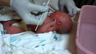 Ella's first bath - part 2