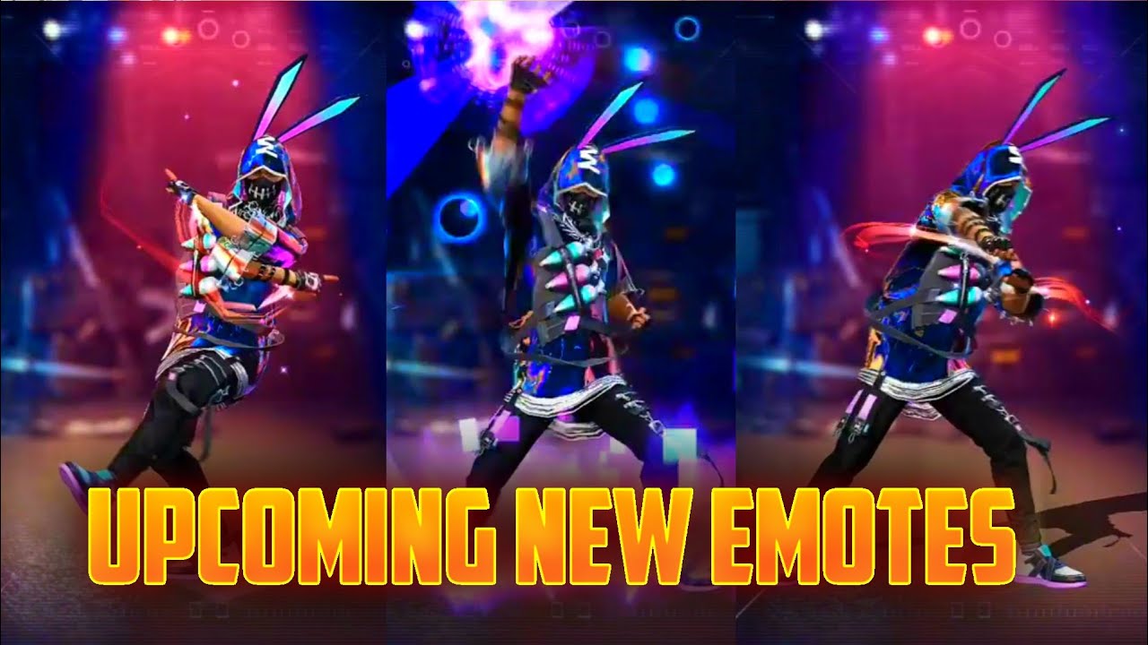 UPCOMING NEW EMOTES IN FREE FIRE || FREE FIRE ADVANCE SERVER OB26 UPDATE