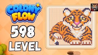 Colony flow Level 598 Walkthrough Solution