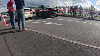 Day one Donrgal motor rally in Letterkenny staging area.
