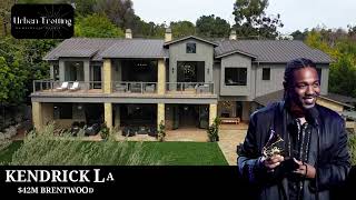 Kendrick Lamar House: $42M Brentwood Mansion Tour 🏡
