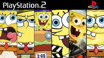 All SPONGEBOB SQUAREPANTS Games on PS2