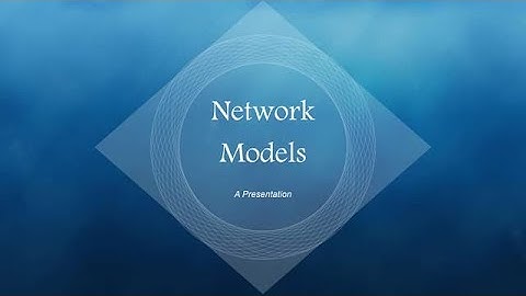 KARTHIK B |AP|LECTURE VIDEO|NETWORKING MODEL