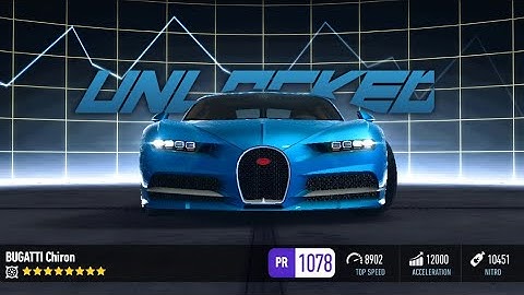 BUGATTI Chiron MAX LEVEL CAR TUNING UNLOCKED ! - NFS : NO LIMITS