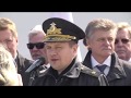 Игорь Курочкин заместитель командующего Черноморским флотом  на фестивале "Мы вместе!"