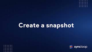 How To Create Download A Snapshot