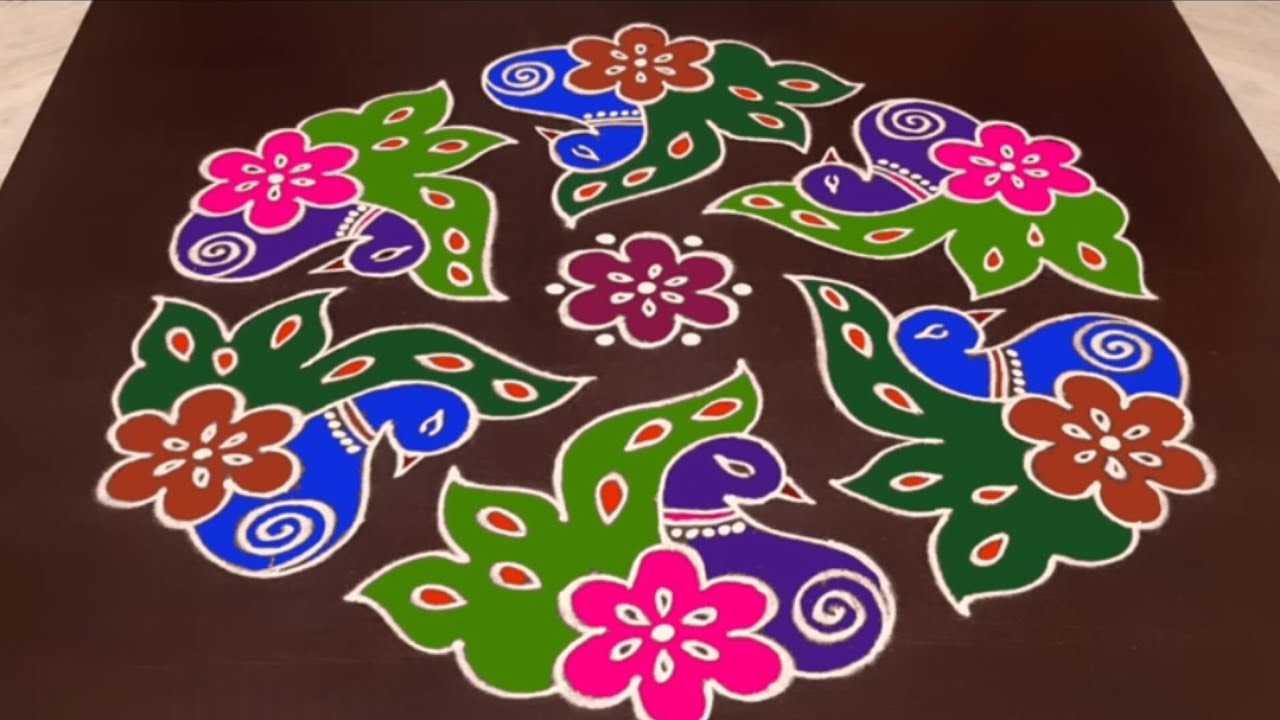 Alagu mayil kolam 13*7 😊# archus family 😊#pls subscribe pannunga 