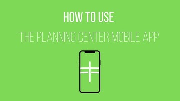 LBCC Music & Tech Team: How To Use Planning Center App For iPhone