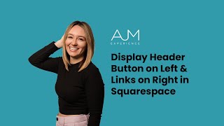 Display Header Button on Left &amp; Links on Right in Squarespace