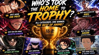 Who Took Home the Trophy? Anime Awards Winners Revealed! Day 4/30 #anime 