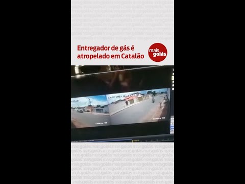 Entregador de gás é atropelado em Catalão - Mais Goiás