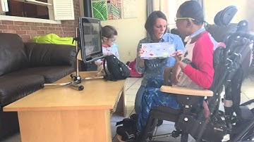 Modeling PODD and using Tobii eye gaze and low tech PODD