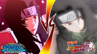 Kurenai Yuhi Moveset Comparison-Naruto Storm Connections VS Naruto Ultimate Ninja 5