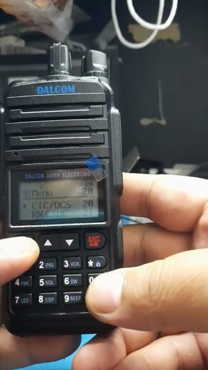 seting tone dalcom dl 8000.