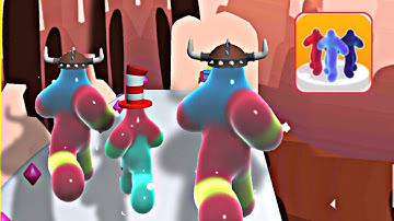 Blob Runner3D Game Play Walkthrough || New Update Max Levels Game Play