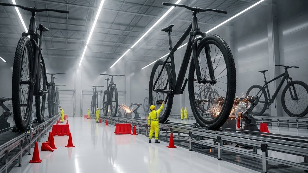 How Bicycles Are Made In Giant Factory | Mass Production Process You've Never Seen