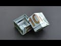 Excellent Money GIFT BOX | Origami Dollar Tutorial DIY