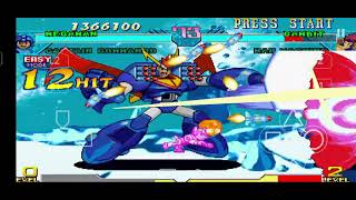 Marvel vs capcom clash of superheroes|game|on emulator|mega man|cheat codes