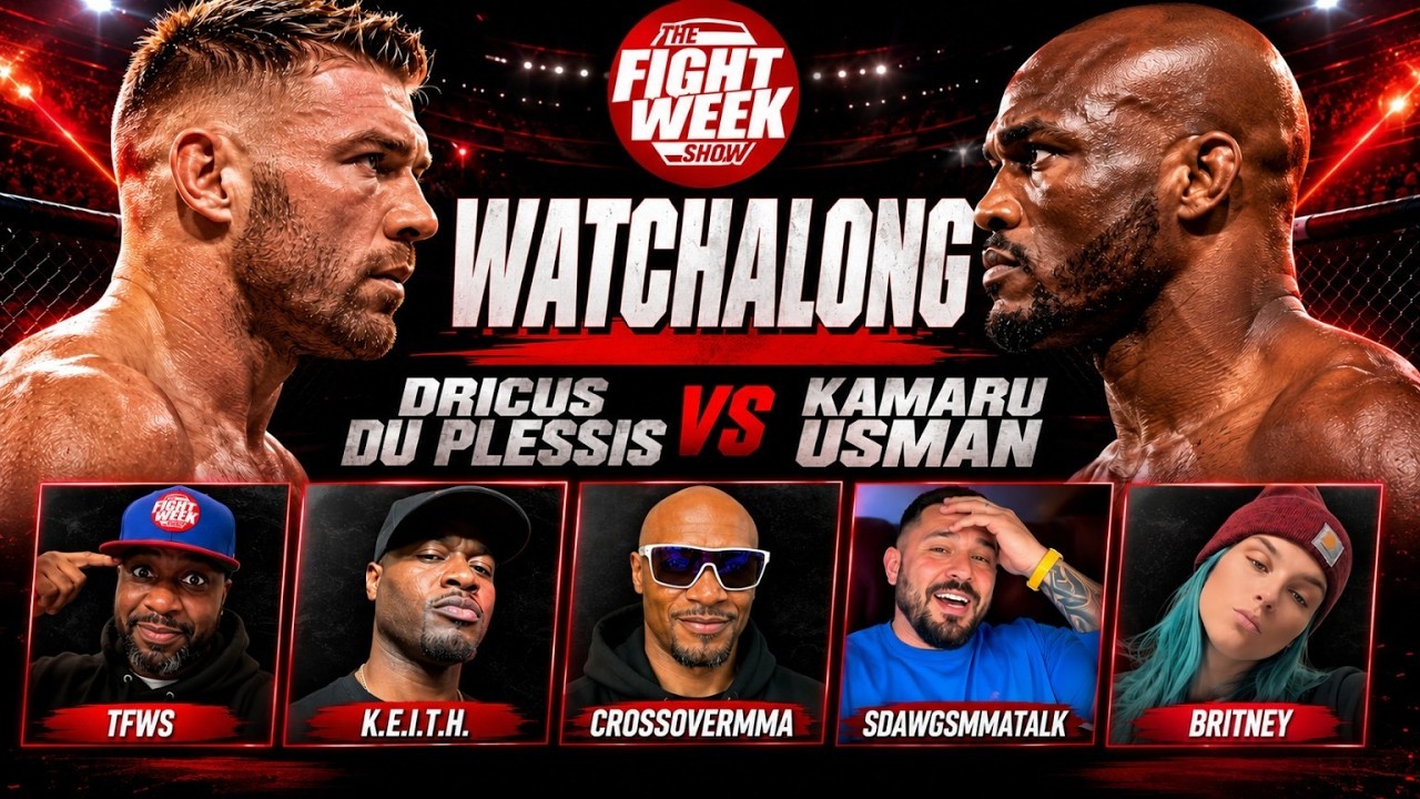 Duplessis  Vs Usman | Maincard Watchalong