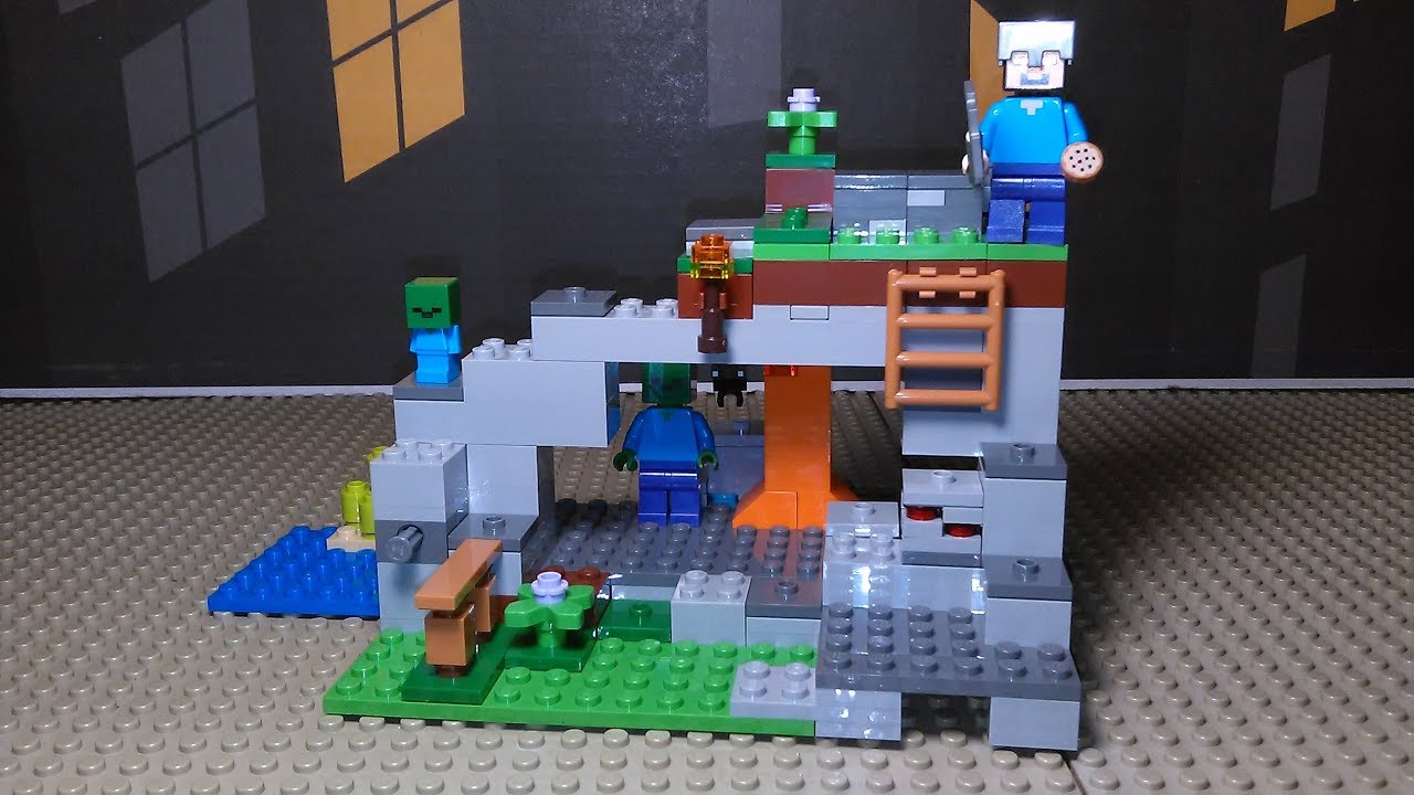 [LEGO MINECRAFT] The Zombie Cave YouTube