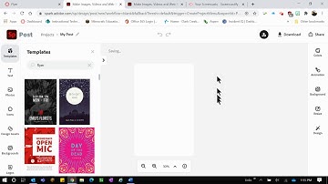 Create a Flyer in Adobe Spark-2021 update