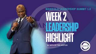 [Week 2] Manifold Leadership Summit 1.0 Highlight