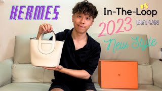 NEW HERMES BAG UNBOXING! Hermes In-The-Loop Bag 18 Beton (White) Unboxing | 2023 New Hermes Bag