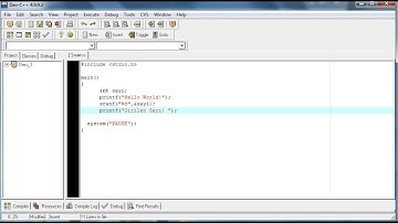C Programlama Dili Dersi 1 - Giriş/Çıkışlar, Veri Tipleri