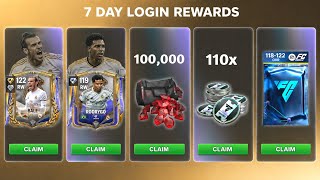 I got RW-Bale after collecting 100,000 Gems over 7 days, along with a 120x draft voucher.#fcmobile 
