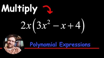How to Multiply a Polynomial by a Monomial - DISTRIBUTE!