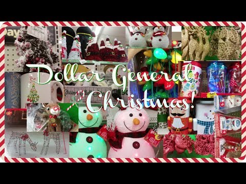 What's At Dollar General? Christmas 2017 - YouTube